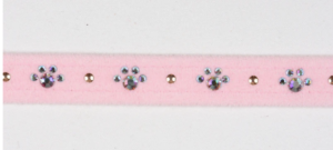 Perfect Fit Crystal Paws Collar
